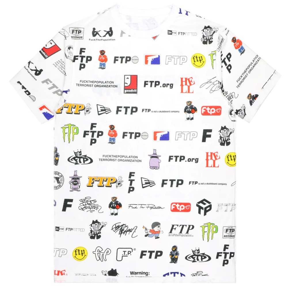FTP 13 Anniversary Print T-Shirt (New)